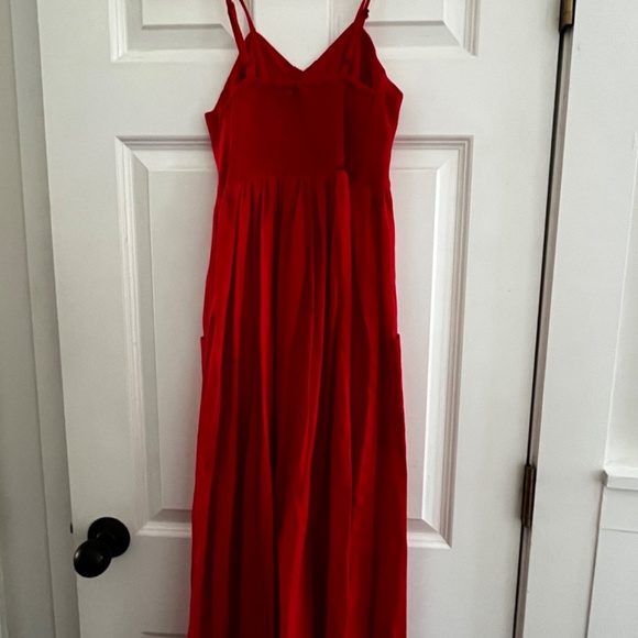 Japna Red Sundress - Picture 3 of 5